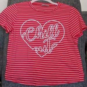 Cropped short sleeve